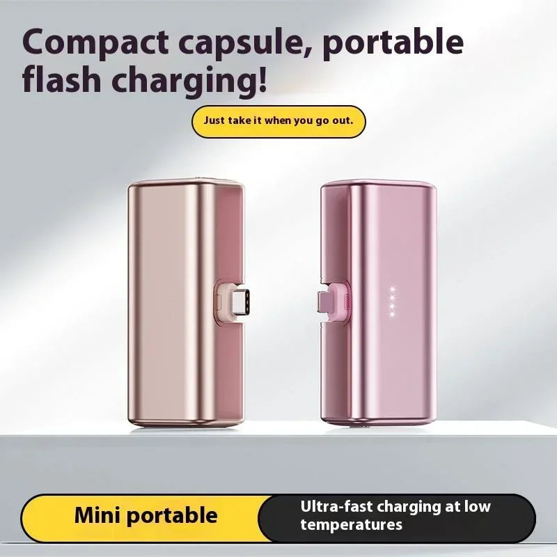 Lenovo 22.5W Fast Charging Mini Power Bank – USB-C 500000mAh
