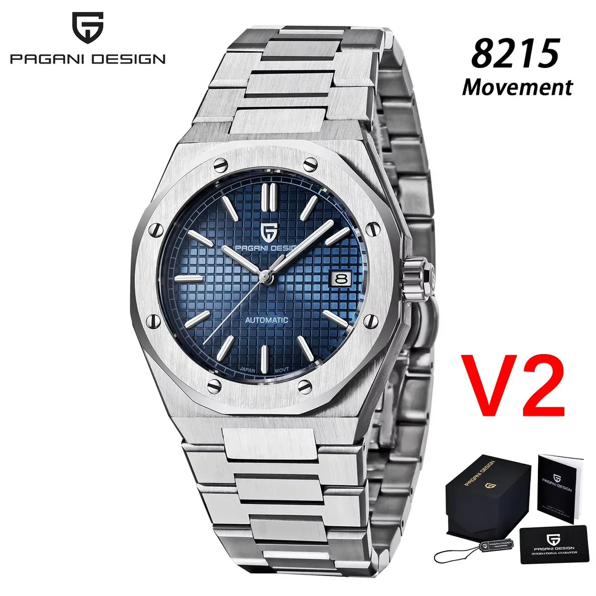 PAGANI DESIGN Men's Automatic Mechanical Watch – PD1673 Night Light