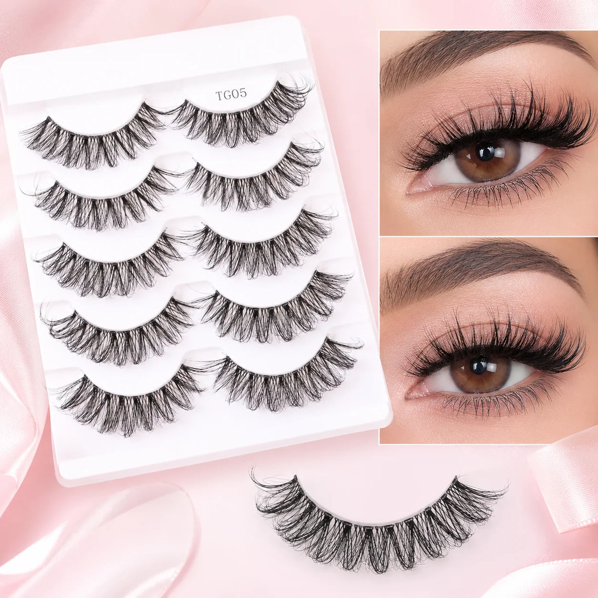 Clear Band False Eyelashes