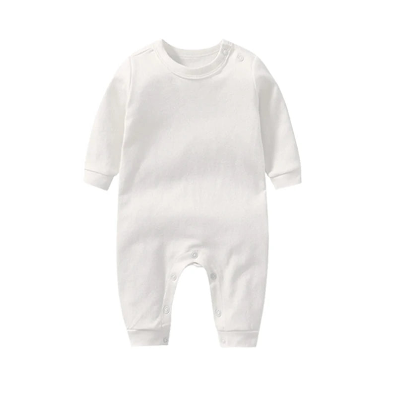 Cozy Cotton Newborn Baby Clothing Set - 4 Pcs Romper Bonnet Bibs for Hospital Outfits