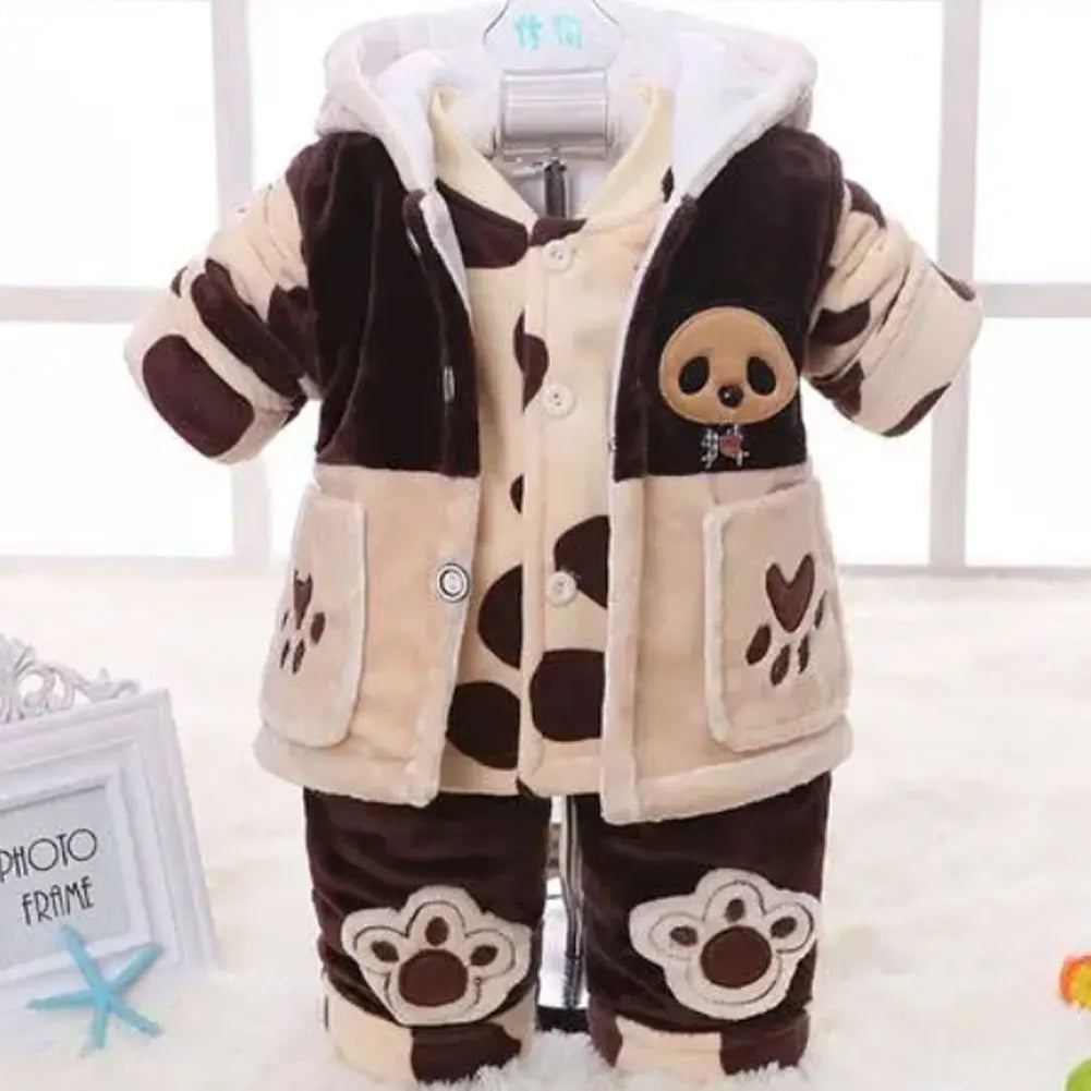 Snuggle Up This Winter with Our Adorable Baby Winter Coat and Pants Set