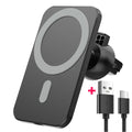 UYUXIO 30W Magnetic Wireless Car Charger – Phone Holder for iPhone 12–16 Pro Max