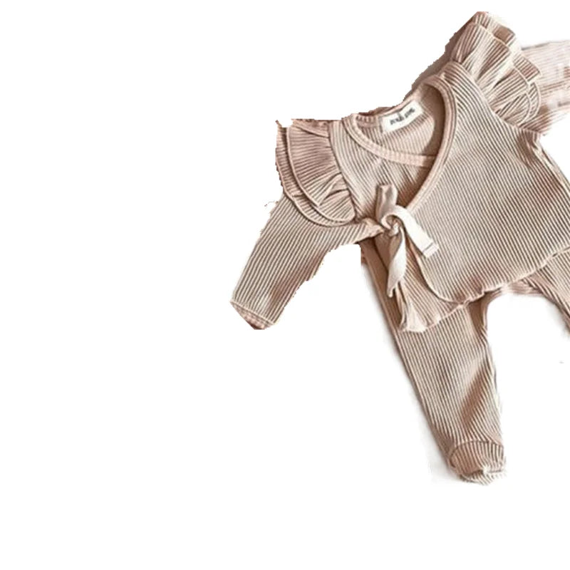 Adorable Newborn Girl Spring Outfit Set – Comfort Meets Style!