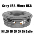 5A Super Charging USB-C Cable – 1M to 8M for Huawei, Xiaomi, Vivo & More
