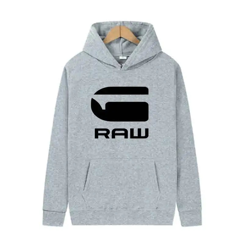 Spring Autumn Male Hooded Jogging Sweatshirt Casual Versatile Hoodie Street Fashion Y2K Clothing Print Unisex Long sleeves Top