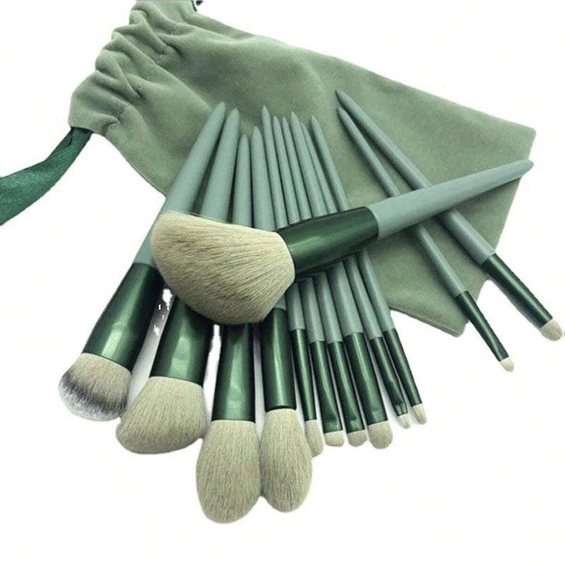 13-Piece Professional Makeup Brush Set – Full Face Collection