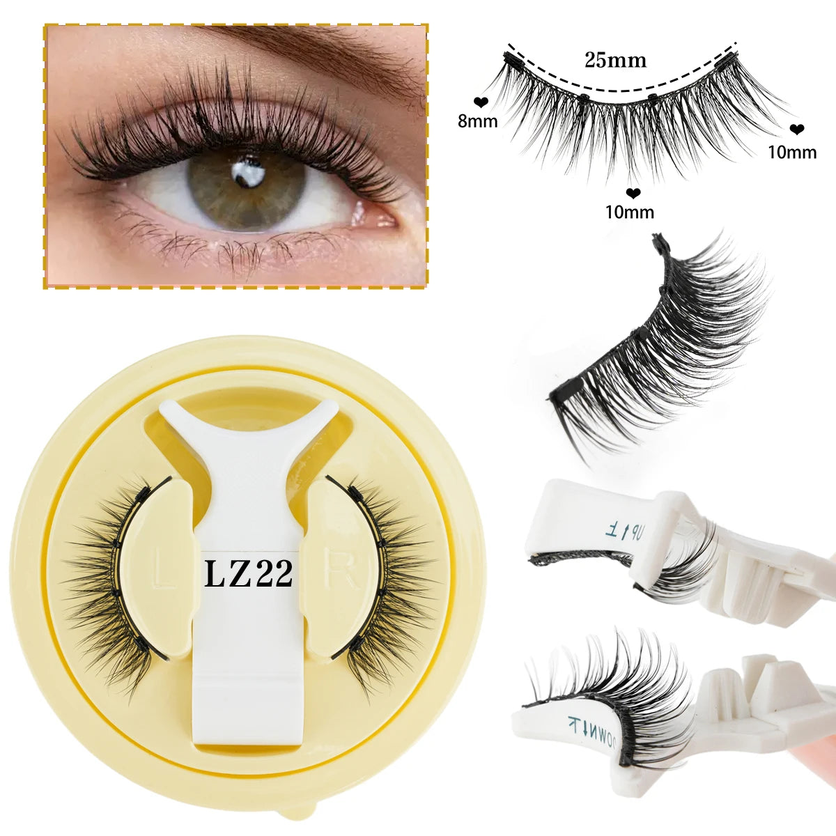 3D Mink Lashes – Dramatic Volume & Natural-Looking False Lashes