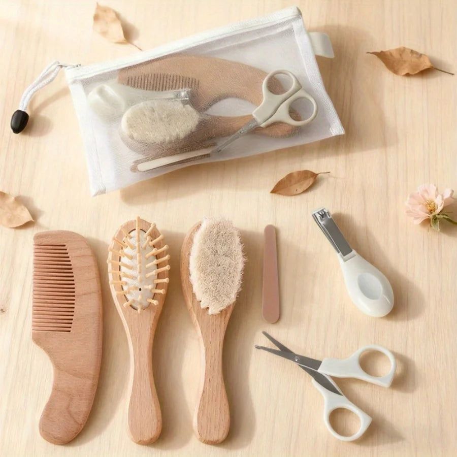 Essential Baby Care Set: Gentle Grooming for Your Newborn - Pretty & Polished