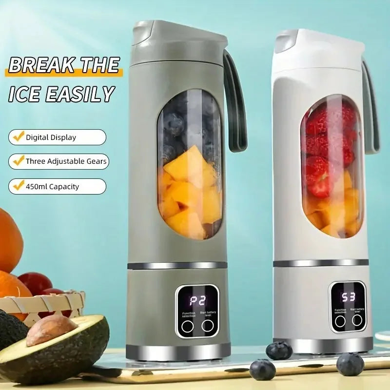 Portable USB Juicer & Handheld Blender – Personal Smoothie & Fruit Juice Maker