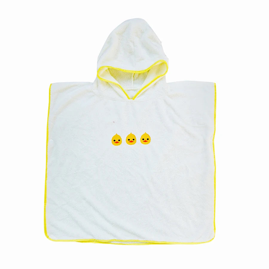 Hooded Baby Bath Towel: Soft Coral Velvet Animal Wrap for Cozy Comfort - Pretty & Polished