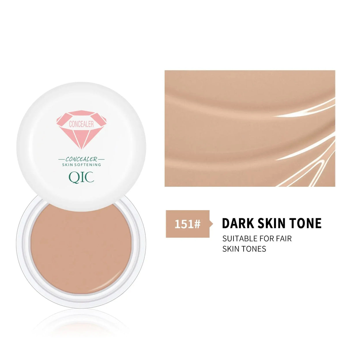 High Coverage Concealer – Full Coverage Formula for Flawless, Natural-Looking Skin