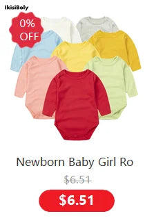 Baby Cotton Sleeveless Rompers - Stylish & Comfortable Organic Cotton Outfits for Your Little One