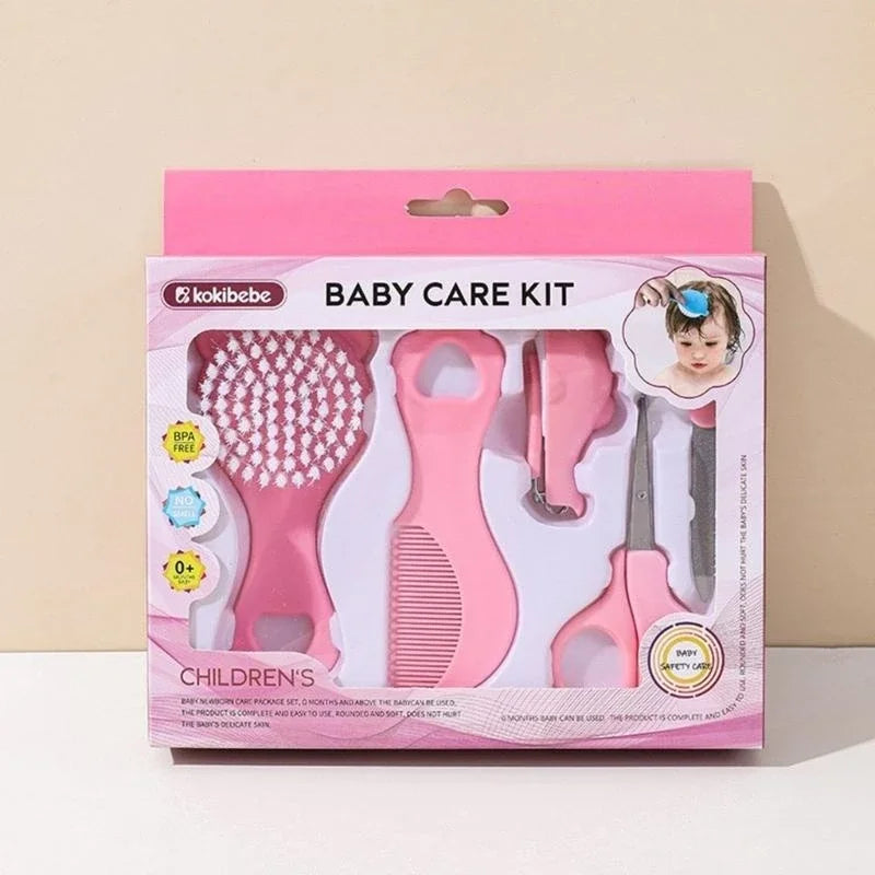 Baby Care Essential Grooming Set – The Ultimate 5 Piece Kit for Your Little One - Pretty & Polished