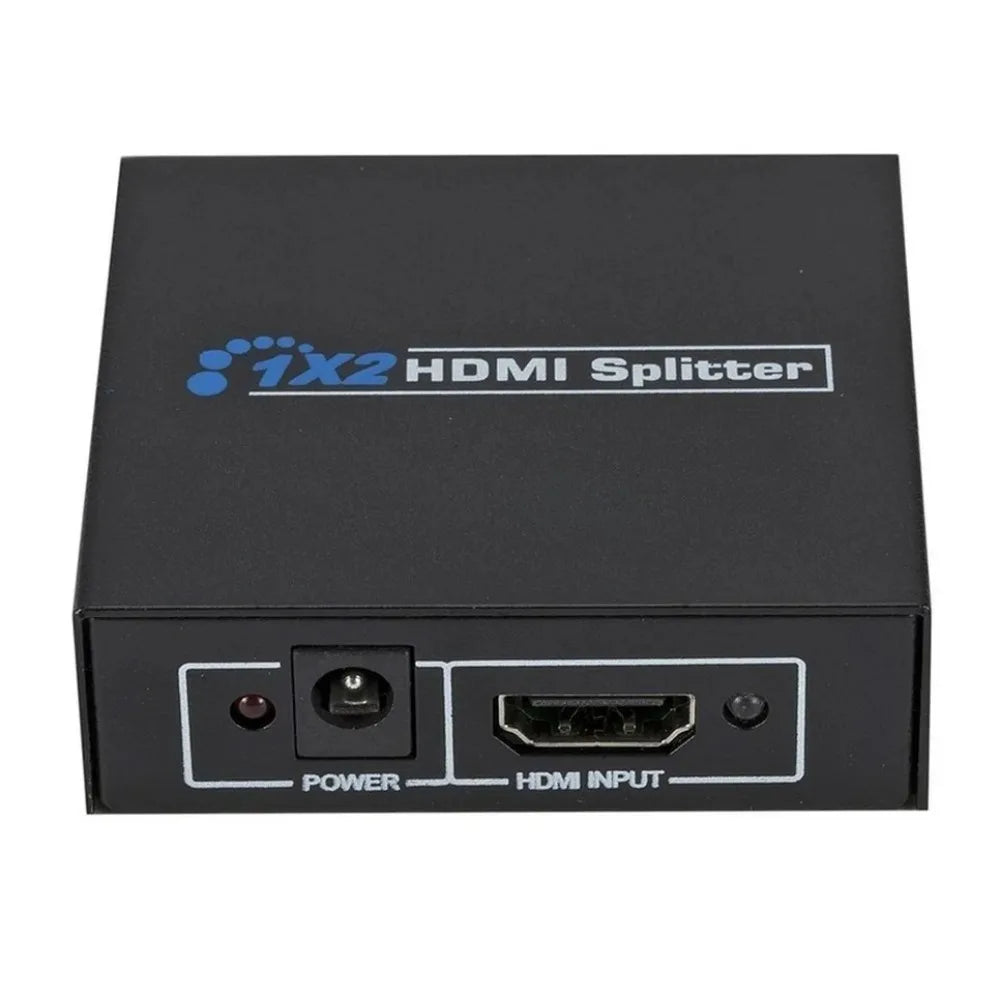 HDMI Splitter 1-In 2-Out – Full HD 1080p Video Switch for HDTV & DVD