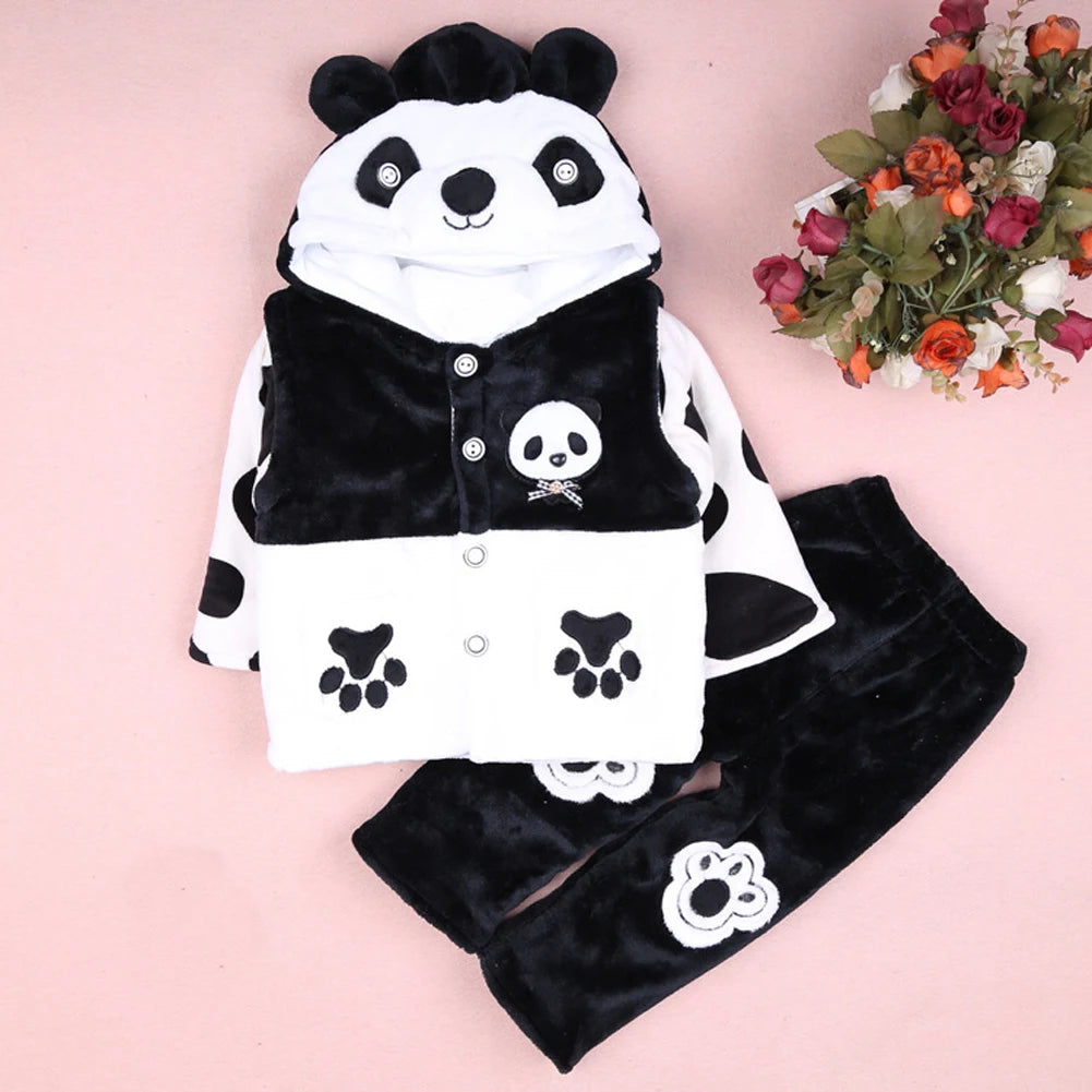 Snuggle Up This Winter with Our Adorable Baby Winter Coat and Pants Set