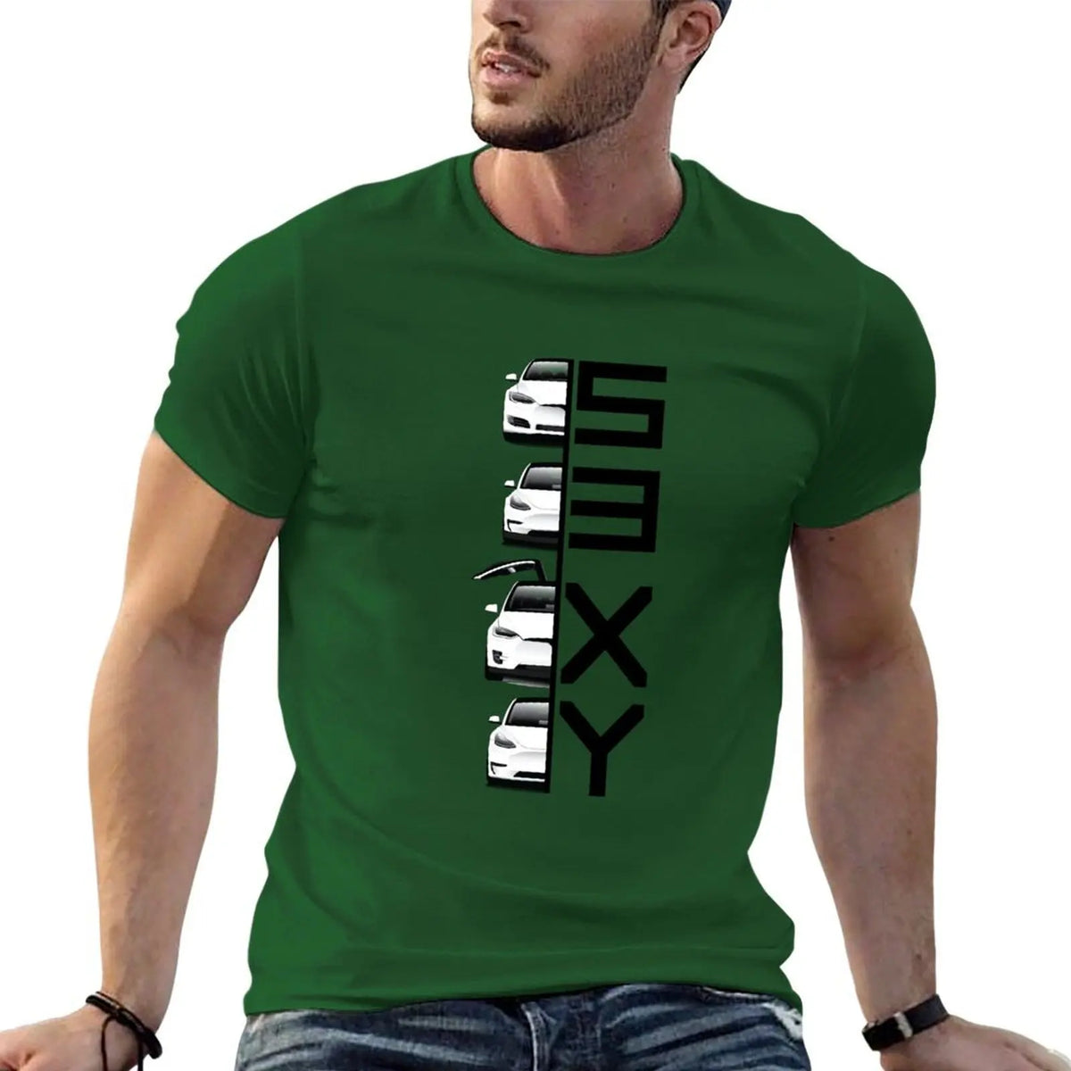 The S3XY Lineup T-Shirt man clothes boys whites man t shirt Short sleeve tee mens cotton t shirts