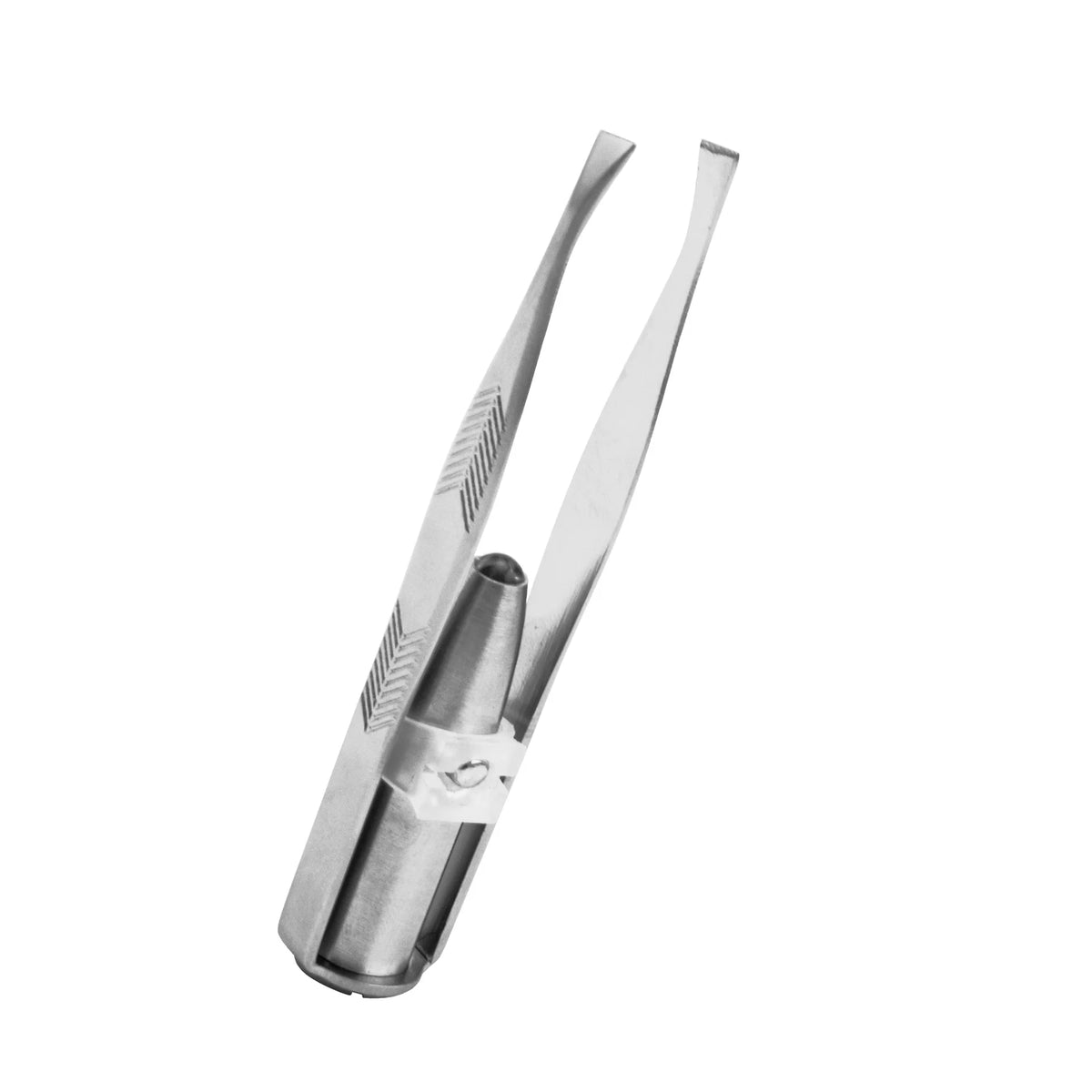 LED Light Eyebrow Tweezer