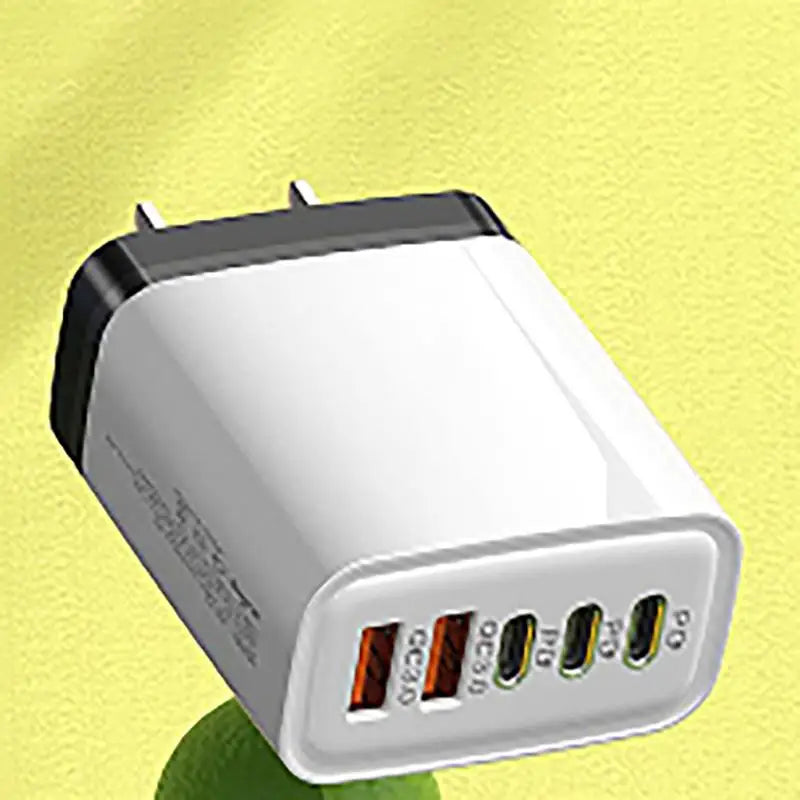 240W 5-Port GaN Charger – PD & QC3.0 USB-C Fast Charging for Travel & Office