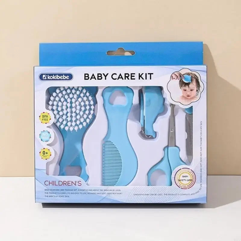 Baby Care Essential Grooming Set – The Ultimate 5 Piece Kit for Your Little One - Pretty & Polished