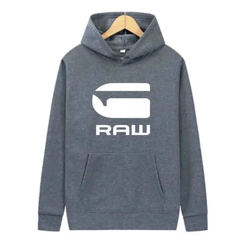 Spring Autumn Male Hooded Jogging Sweatshirt Casual Versatile Hoodie Street Fashion Y2K Clothing Print Unisex Long sleeves Top