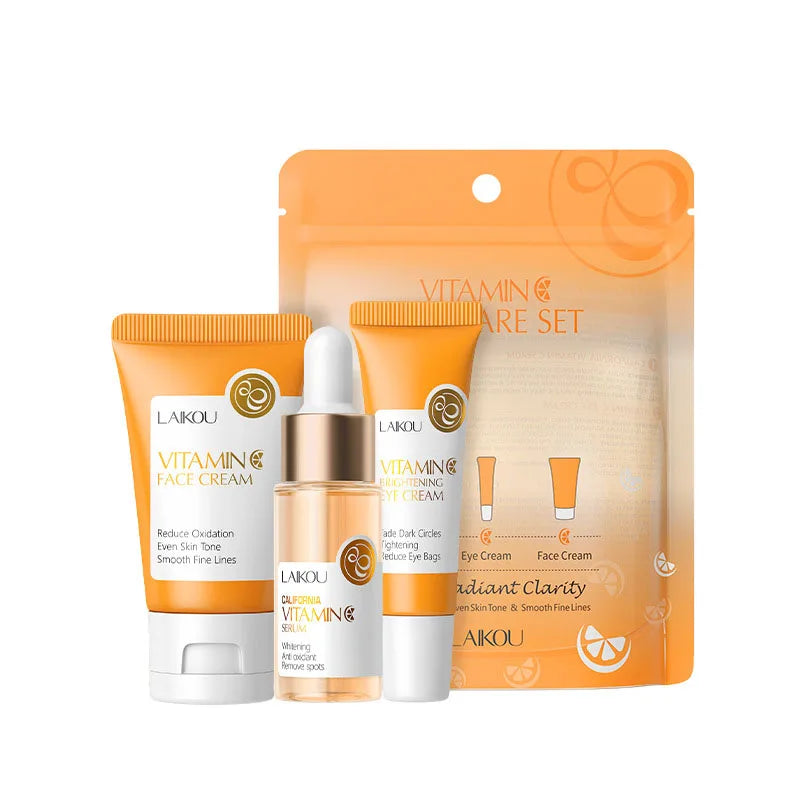 3-Piece Skin Care Set – Cleanse, Tone & Moisturize Daily Routine Kit