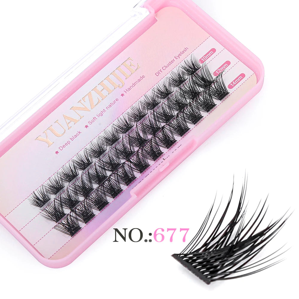 DIY Segmented Mink Lash Clusters