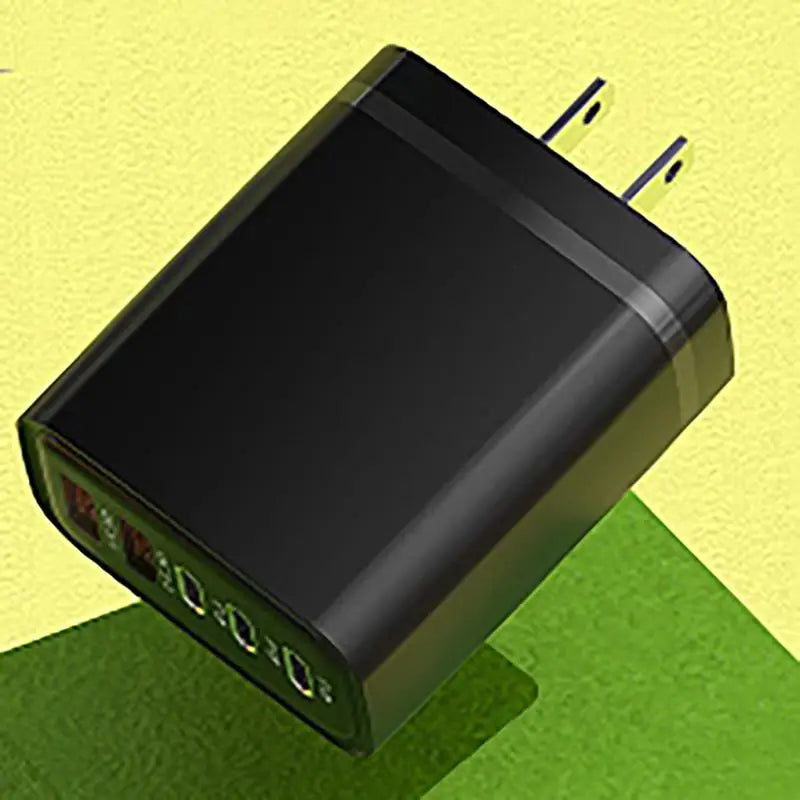 240W 5-Port GaN Charger – PD & QC3.0 USB-C Fast Charging for Travel & Office