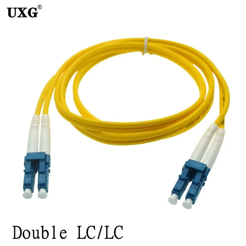 Single Mode Fiber Optic Patch Cable – SC LC ST FC UPC Dual Connector 40M–50M