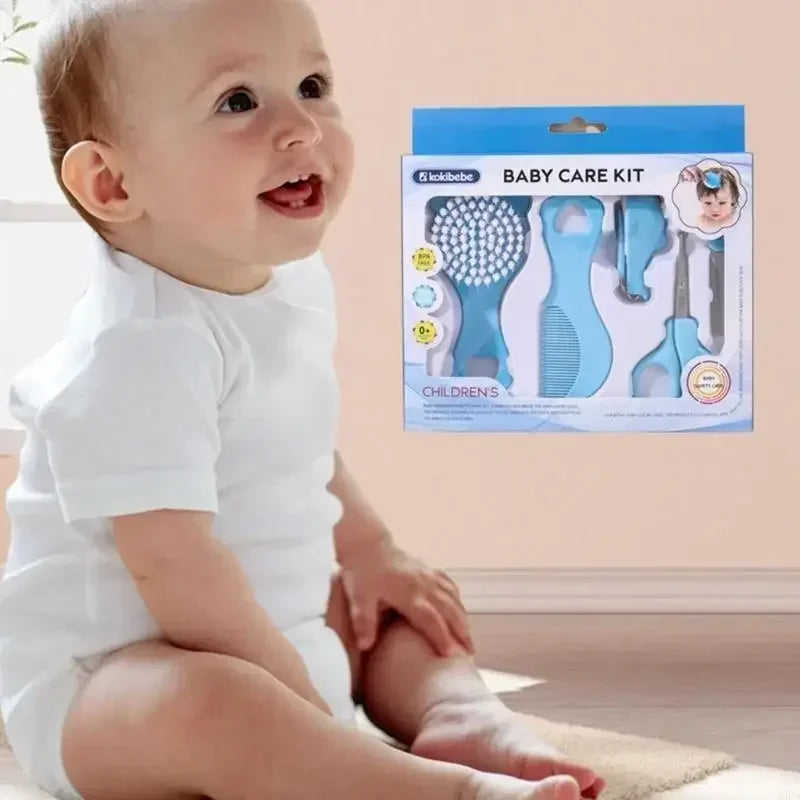 Baby Care Essential Grooming Set – The Ultimate 5 Piece Kit for Your Little One - Pretty & Polished
