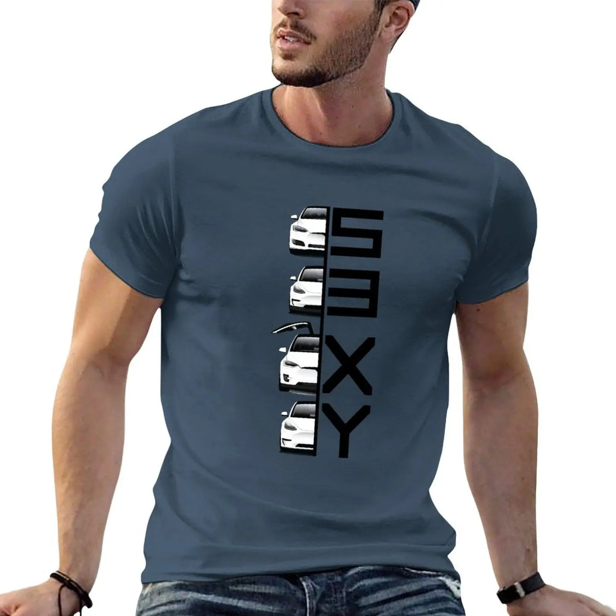The S3XY Lineup T-Shirt man clothes boys whites man t shirt Short sleeve tee mens cotton t shirts