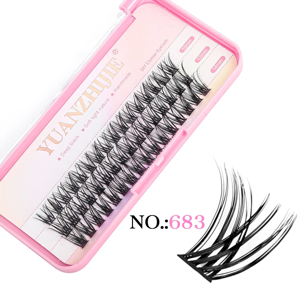 DIY Segmented Mink Lash Clusters