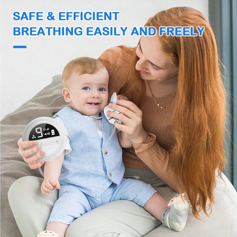 Electric Baby Nasal Aspirator: Your Ultimate Solution for Easy Baby Breathing - Pretty & Polished