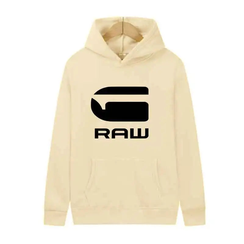 Spring Autumn Male Hooded Jogging Sweatshirt Casual Versatile Hoodie Street Fashion Y2K Clothing Print Unisex Long sleeves Top