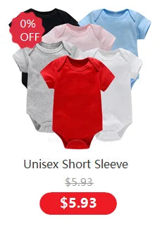 Baby Cotton Sleeveless Rompers - Stylish & Comfortable Organic Cotton Outfits for Your Little One