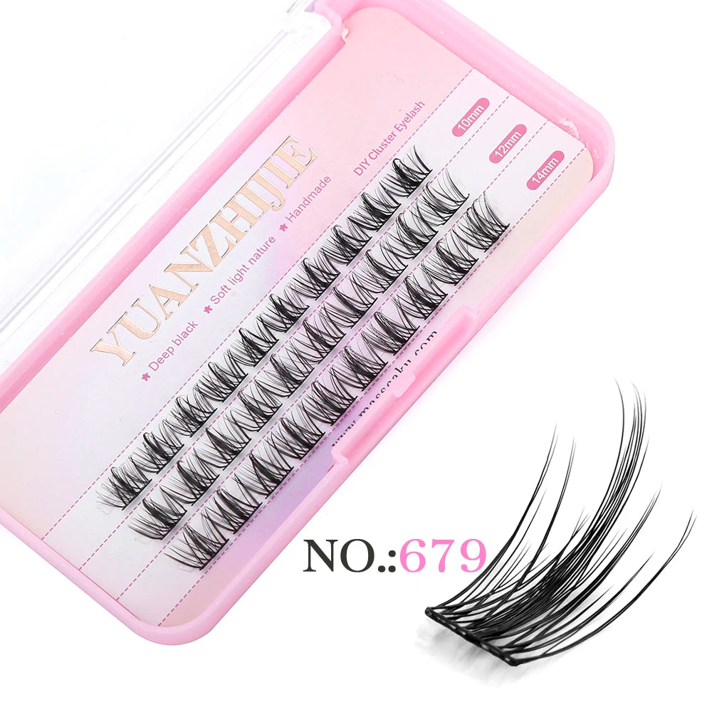 DIY Segmented Mink Lash Clusters