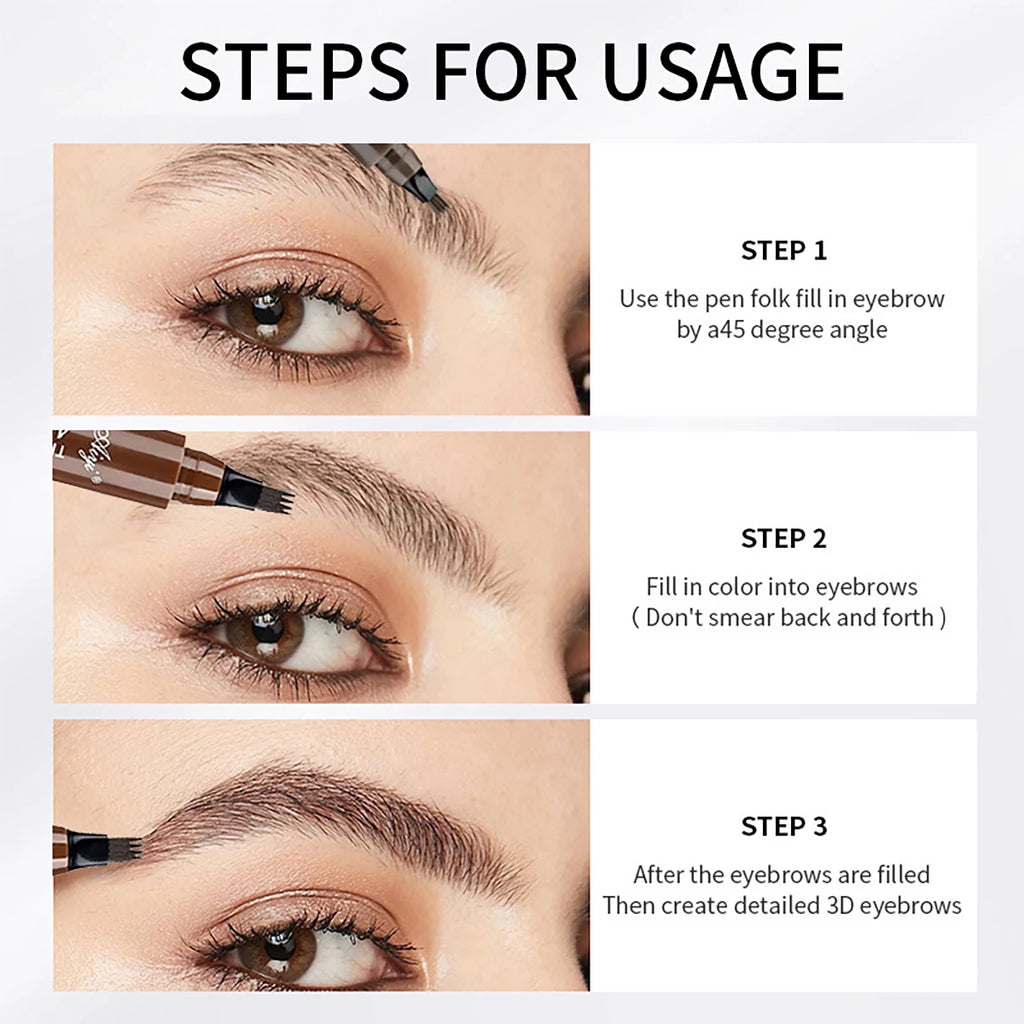 Waterproof Eyebrow Pencil – Precise, Long-Lasting Brow Definition