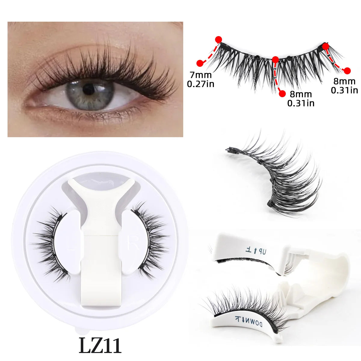 3D Mink Lashes – Dramatic Volume & Natural-Looking False Lashes