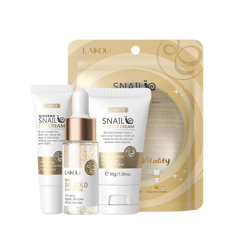 3-Piece Skin Care Set – Cleanse, Tone & Moisturize Daily Routine Kit