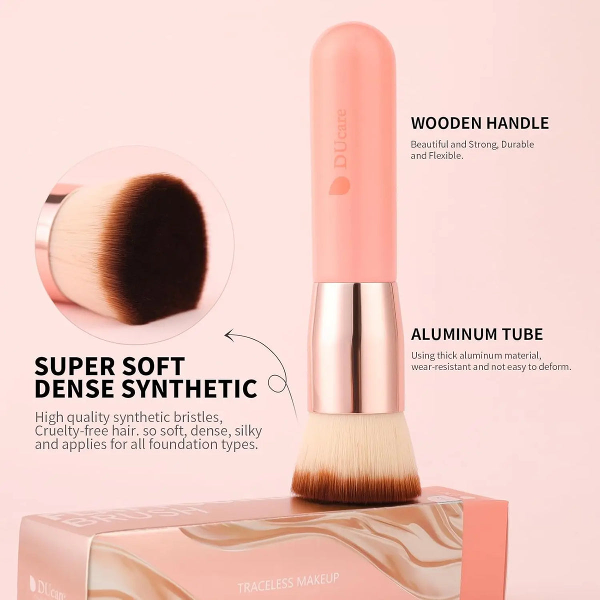 Flat Top Kabuki Foundation Brush