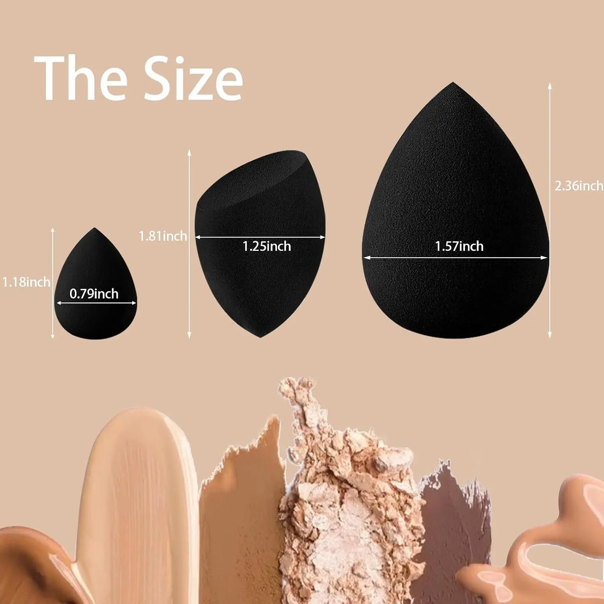 21-Piece Makeup Sponge Set