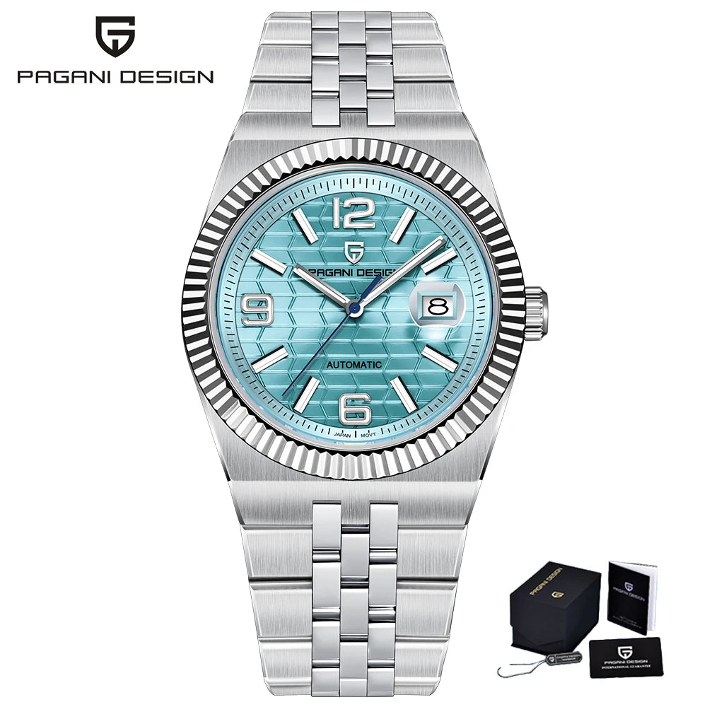 PAGANI DESIGN Men's Honeycomb Dial Automatic Mechanical Watch