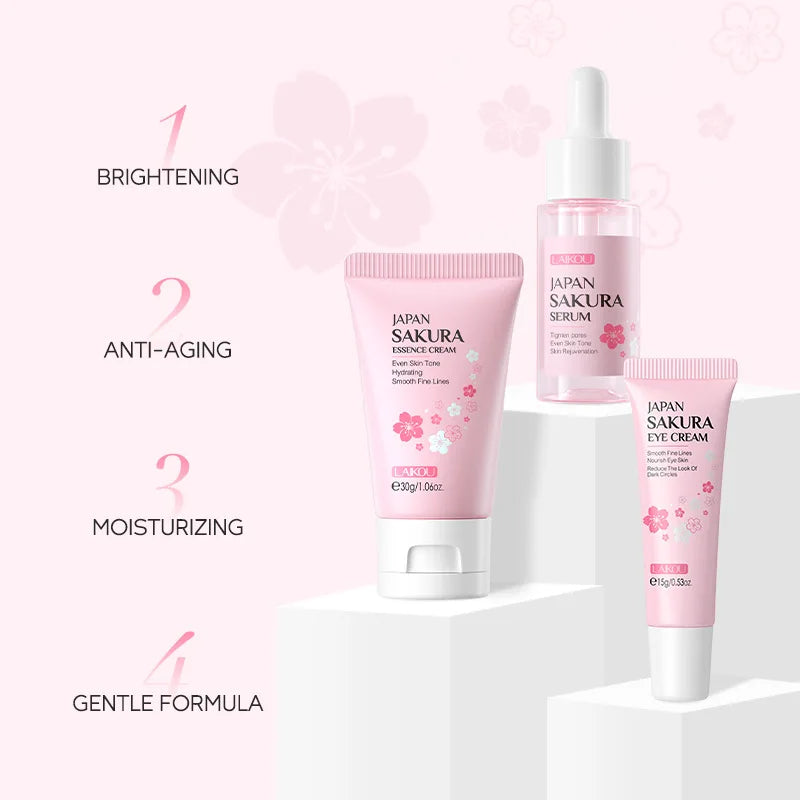 3-Piece Skin Care Set – Cleanse, Tone & Moisturize Daily Routine Kit
