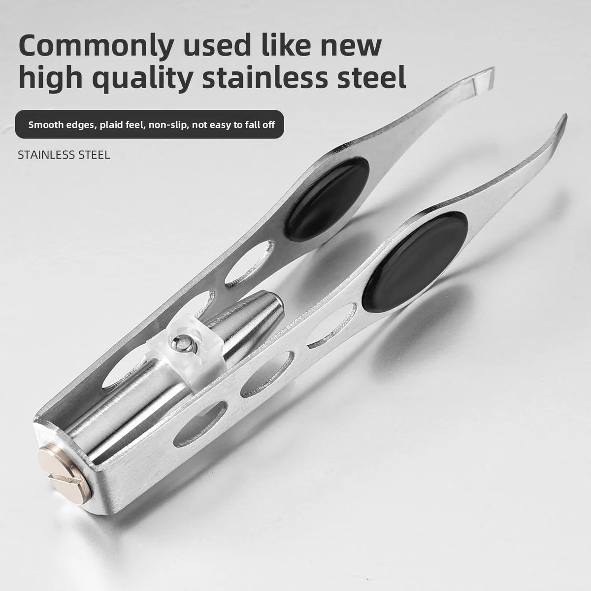 LED Light Eyebrow Tweezer