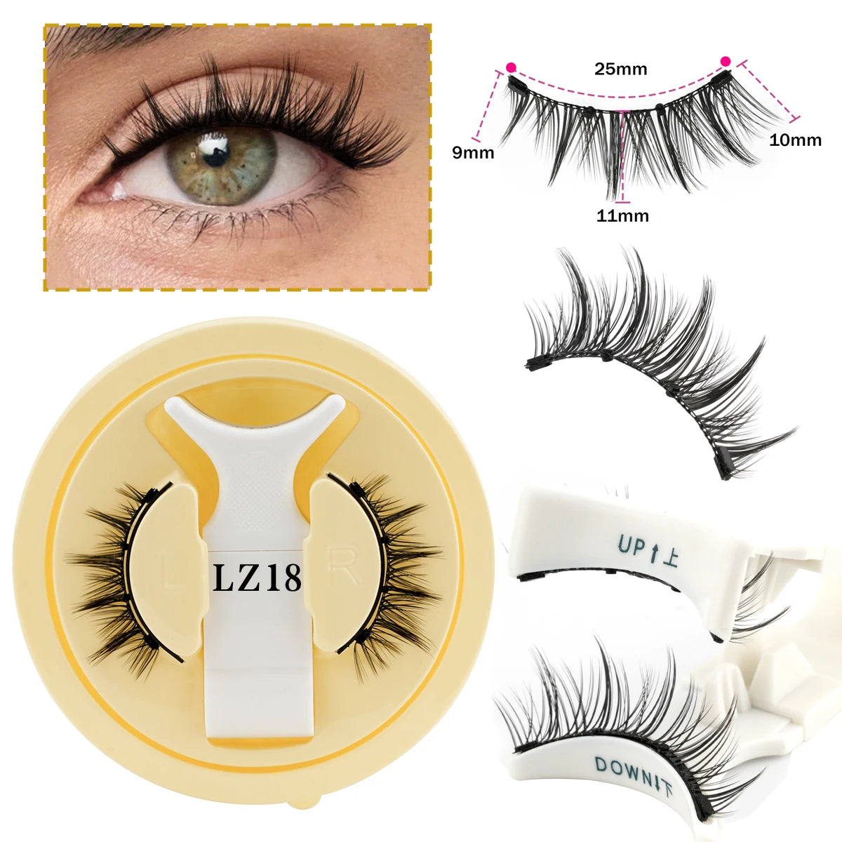 3D Mink Lashes – Dramatic Volume & Natural-Looking False Lashes