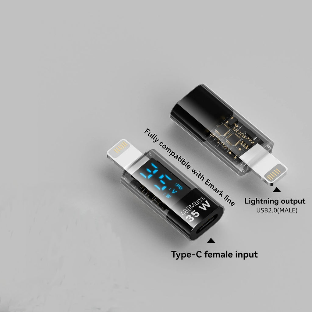 NNBILI USB-C Power Meter Tester – PD 140W LED Display, USB4.0 40Gbps for iPhone & MacBook