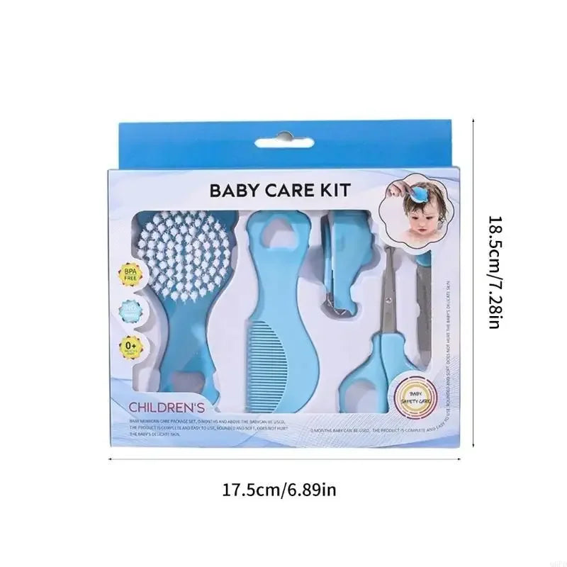 Baby Care Essential Grooming Set – The Ultimate 5 Piece Kit for Your Little One - Pretty & Polished