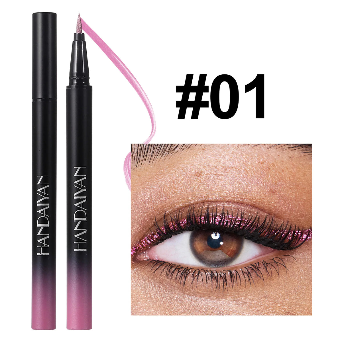 Glitter Liquid Eyeliner Pen – Long-Lasting Shimmer & Metallic Liner
