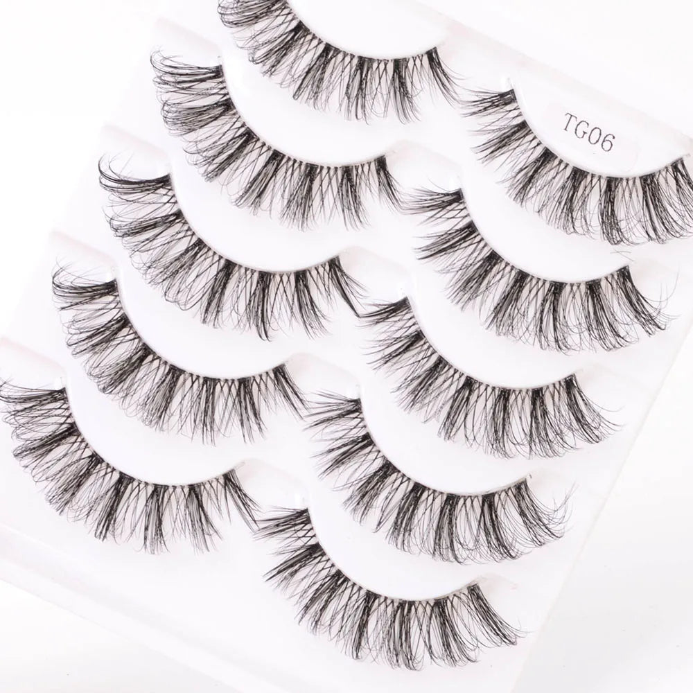 Clear Band False Eyelashes