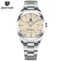 BENYAR Men's Automatic Mechanical Watch – 40MM Stainless Steel