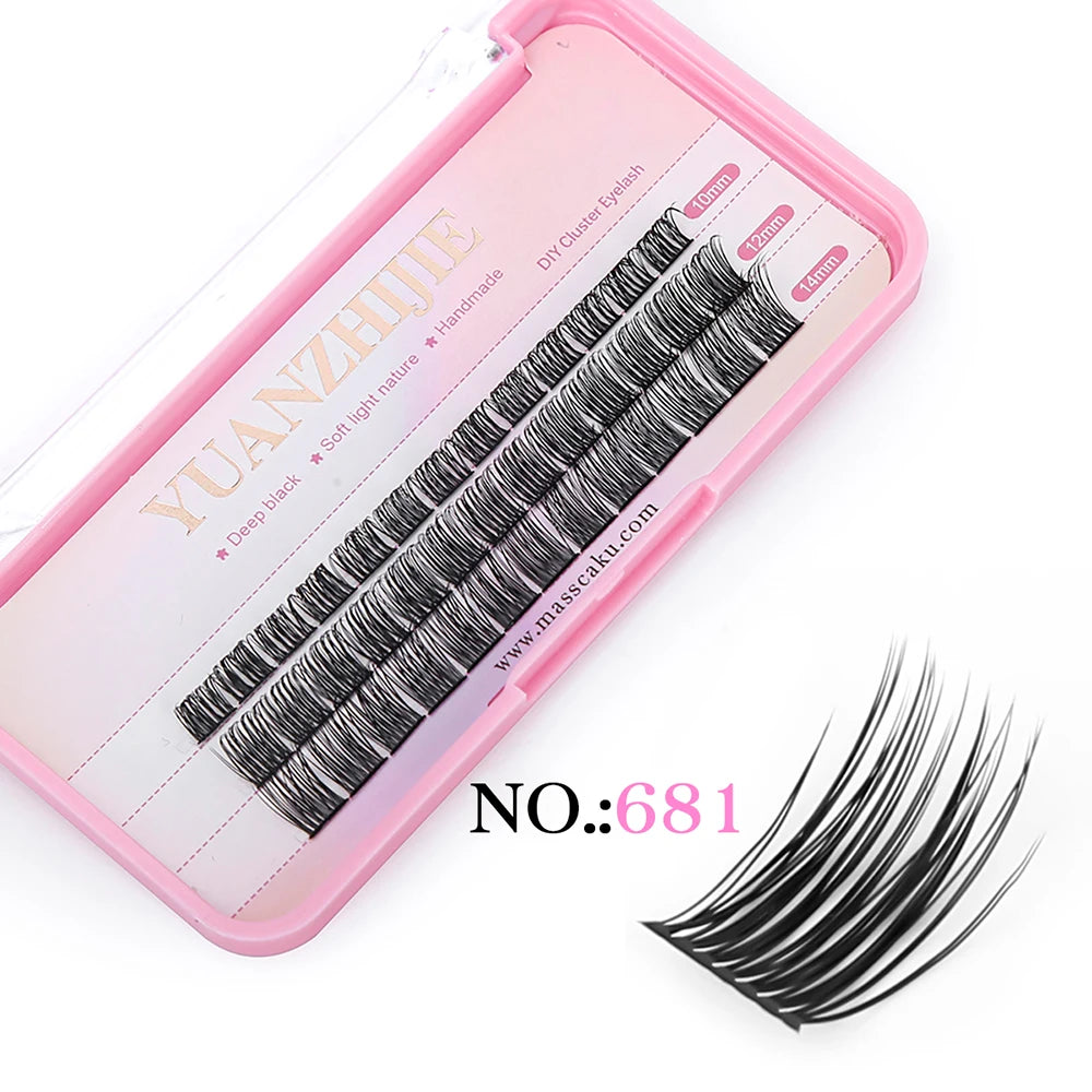 DIY Segmented Mink Lash Clusters